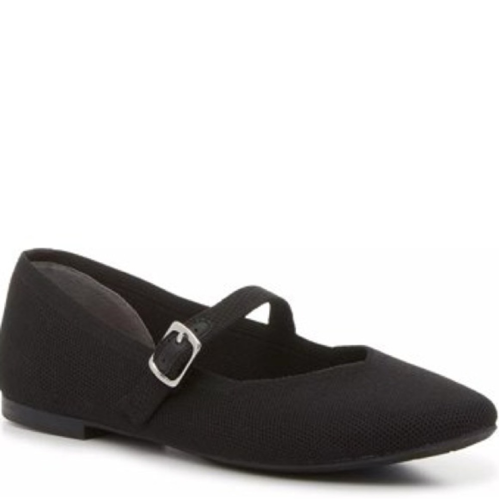 Kelly & Katie Black Mary Jane Flats Size 6 1/2 Medium